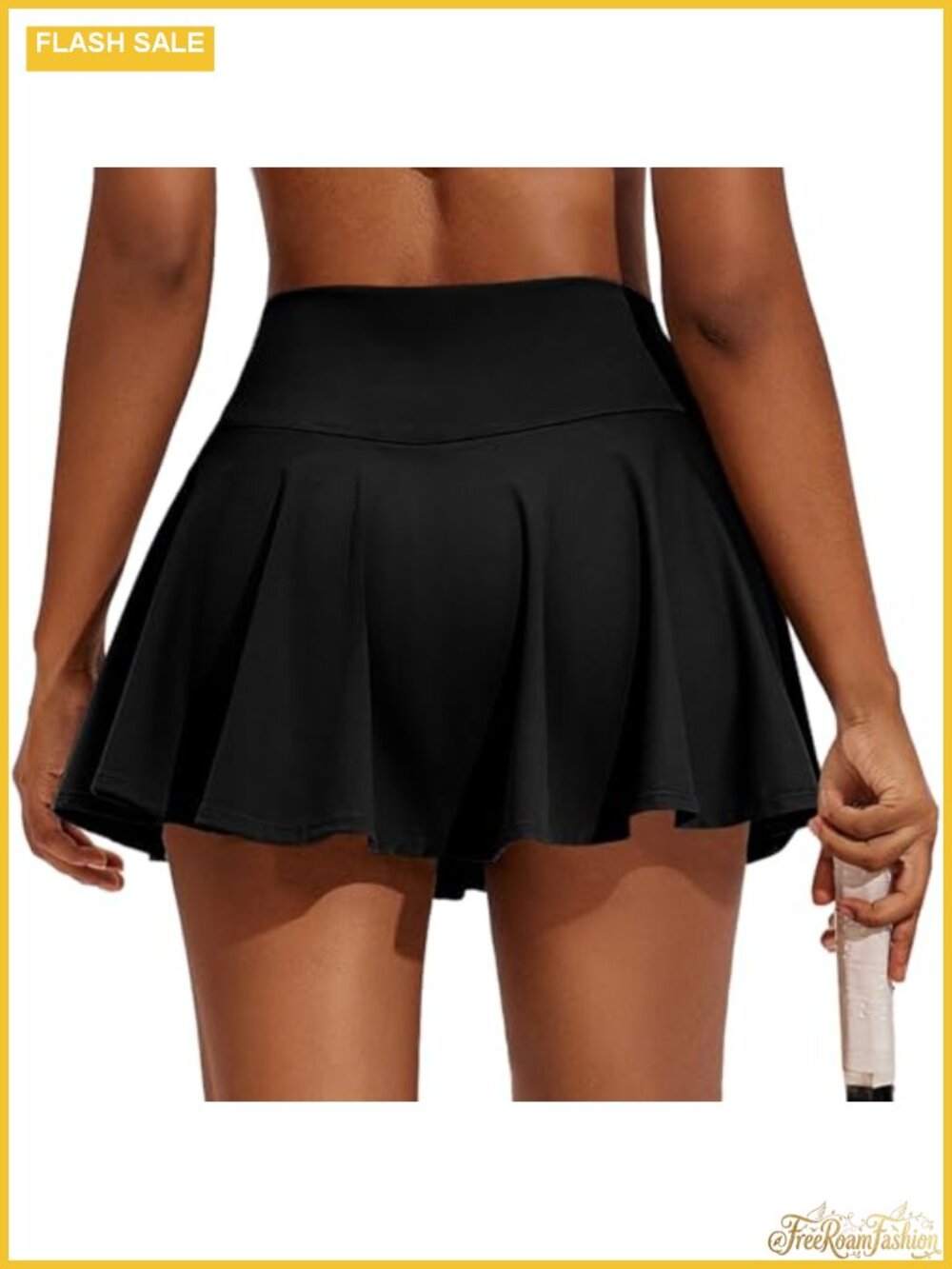 Pleated Tennis Skort with Pockets High Waist Athletic Golf Skirt